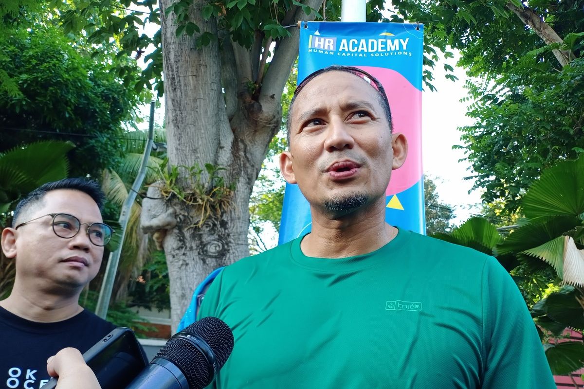 Menteri Kemenparekraf Sandiaga Salahuddin Uno