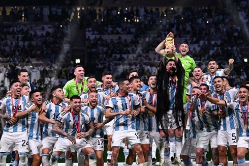 Rekor Argentina dan Lionel Messi Usai Juara Piala Dunia 2022