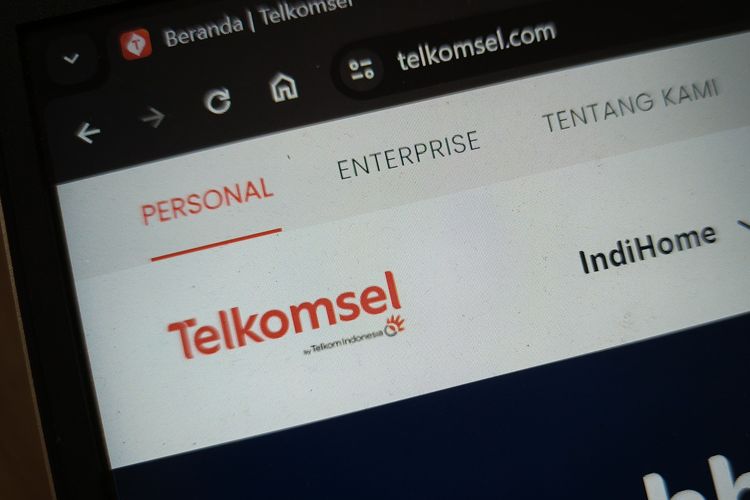 Ilustrasi logo Telkomsel.