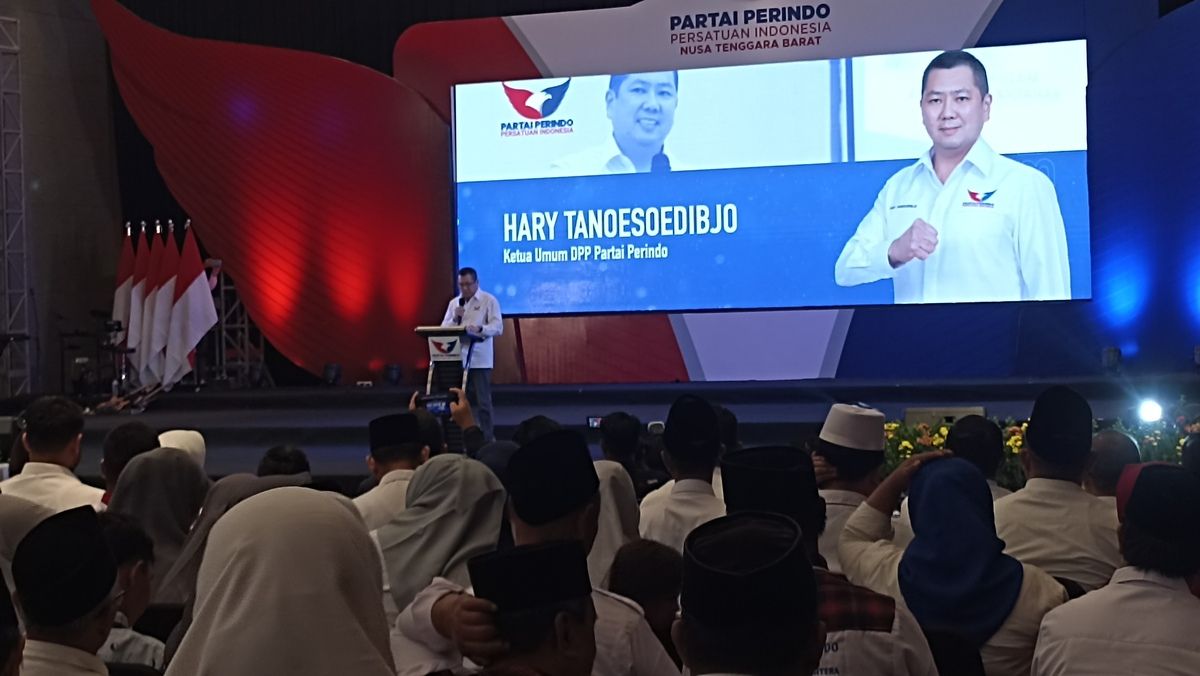 Ketum Perindo Hary Tanoesoedibjo Targetkan 60 Kursi DPR RI pada Pemilu 2024