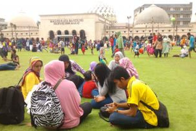 Alun-alun Kota Bandung, Jawa Barat.