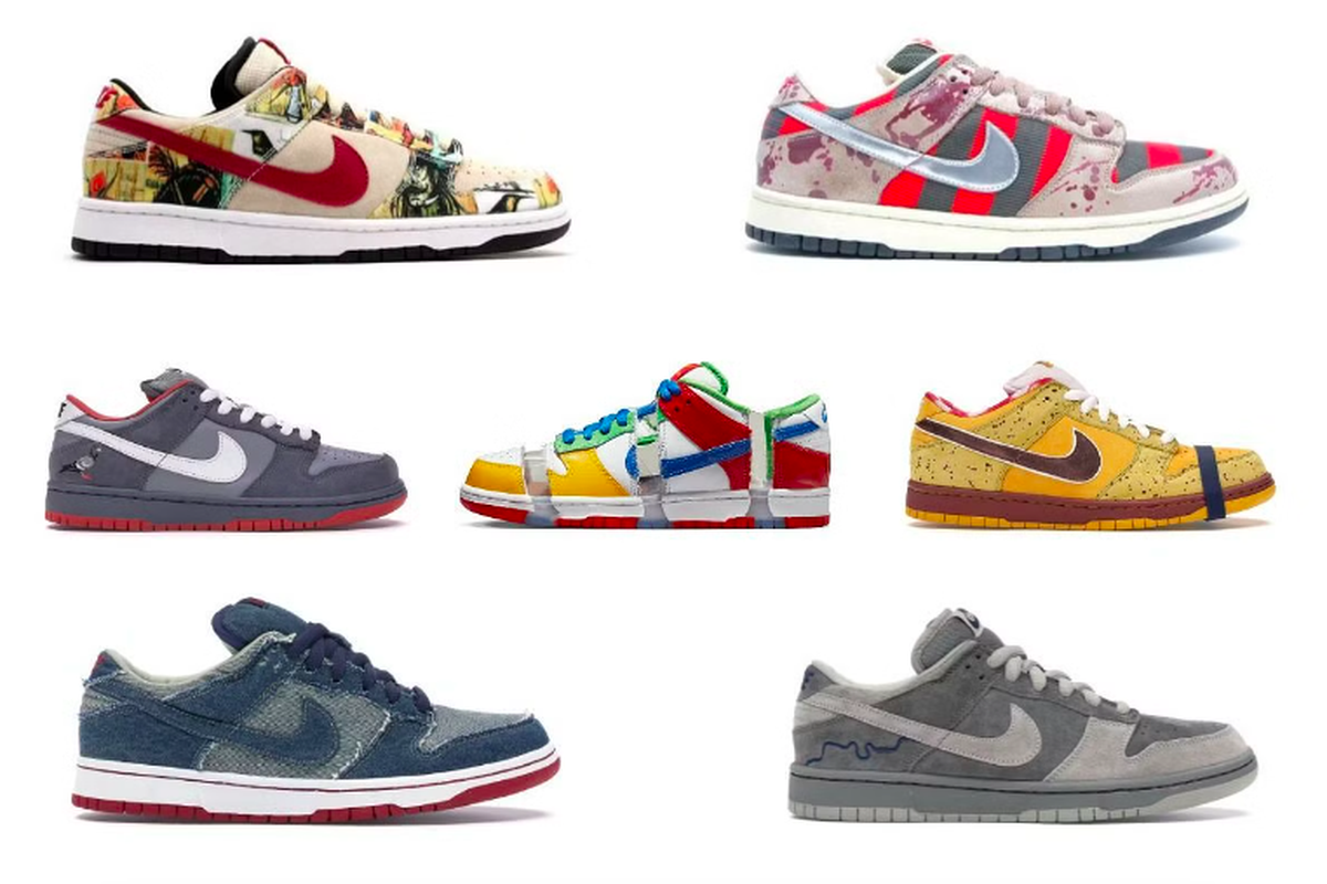 Deretan sneakers Nike Dunk termahal di dunia