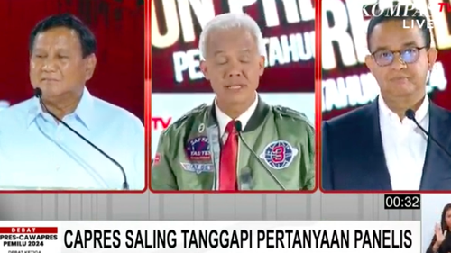 Debat Ketiga Pilpres, 3 Capres Singgung Kondisi Palestina dalam Visi-Misi