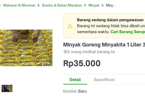 Harga Minyakita di E-Commerce Hampir 3 Kali Lipat dari yang Seharusnya, Kok Bisa?