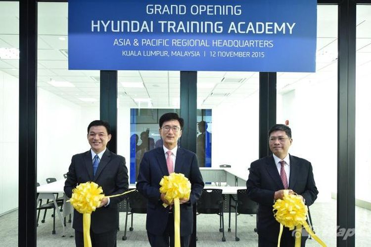 Pusat pelatihan Hyundai di Malaysia saat diresmikan pada 2015.