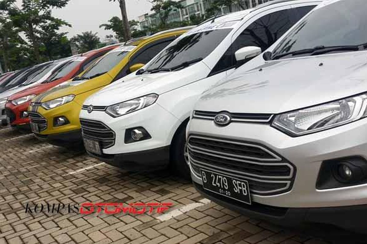 Ford EcoSport Community (Forescom) ikut dalam kumpul akbar para komunitas Ford di Indonesia di Tangerang, Minggu (28/2/2016).