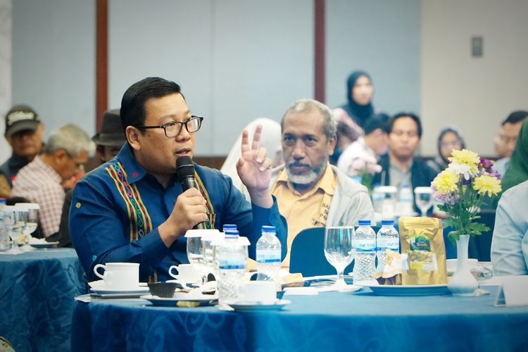 FGD bertajuk Kebijakan Penganekaragaman Konsumsi Pangan Berbasis Pangan Lokal yang digelar di Bogor, Jawa Barat (Jabar), Kamis (15/8/2024).