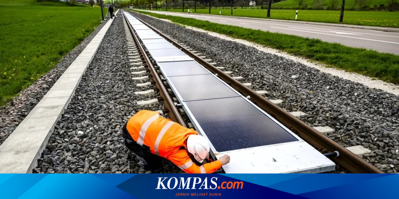 Swiss Memimpin! Teknologi Panel Surya di Atas Rel Kereta Jadi Incaran Indonesia dan Negara Lain