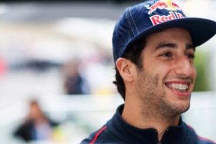 Pebalap Toro Rosso, Daniel Ricciardo.