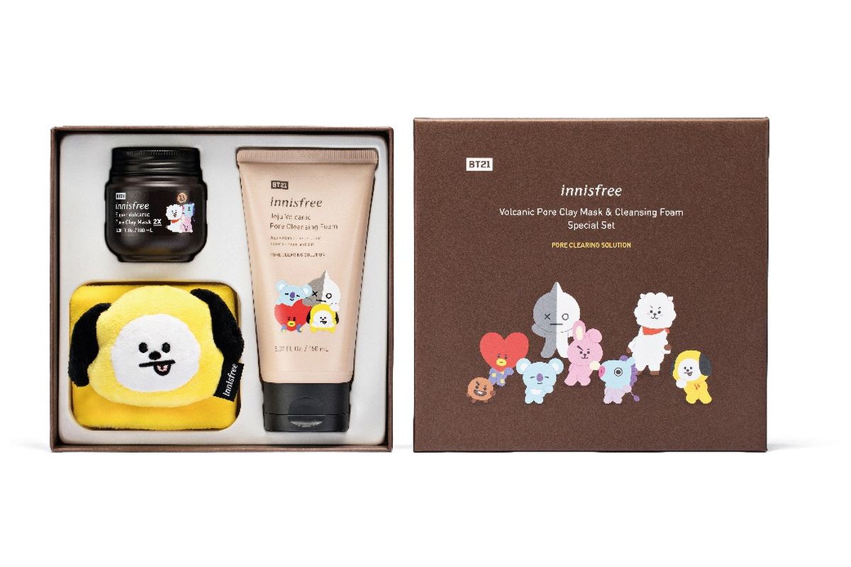 Koleksi terbatas innisfree BT21.