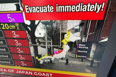 Gempa Jepang M 7,6 Picu Retakan dan Kebakaran, 36.000 Rumah Alami Pemadaman Listrik