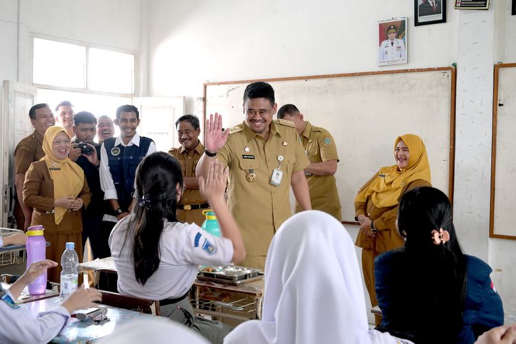 Buka MPLS 2026 se-Sumut, Bobby Nasution Ajak Guru dan Orangtua Bentuk Karakter Siswa
