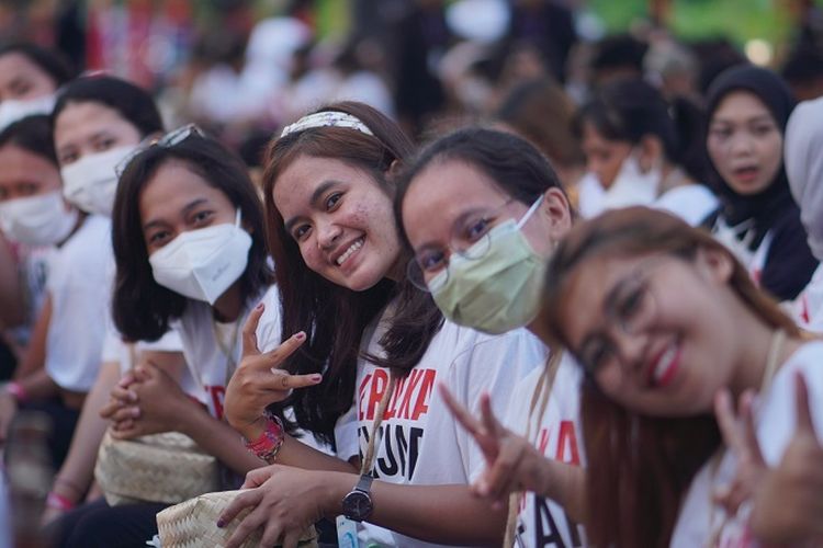 Mahasiswa peserta Festival Kampus Merdeka