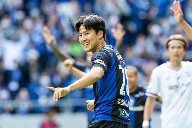 Pemain Gamba Osaka Kwon Kyung-won akan berjuang bersama timas Korea Selatan pada Piala Dunia 2022 Qatar.