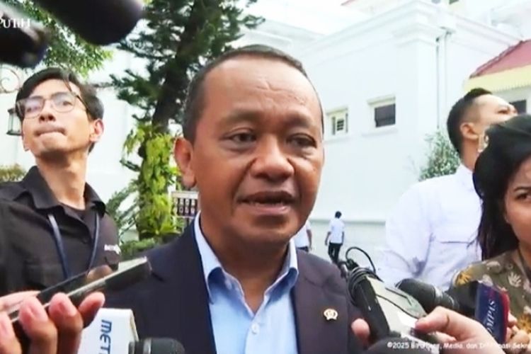 [HOAKS] Video Perpisahan Bahlil Usai Dicopot Prabowo dari Menteri ESDM