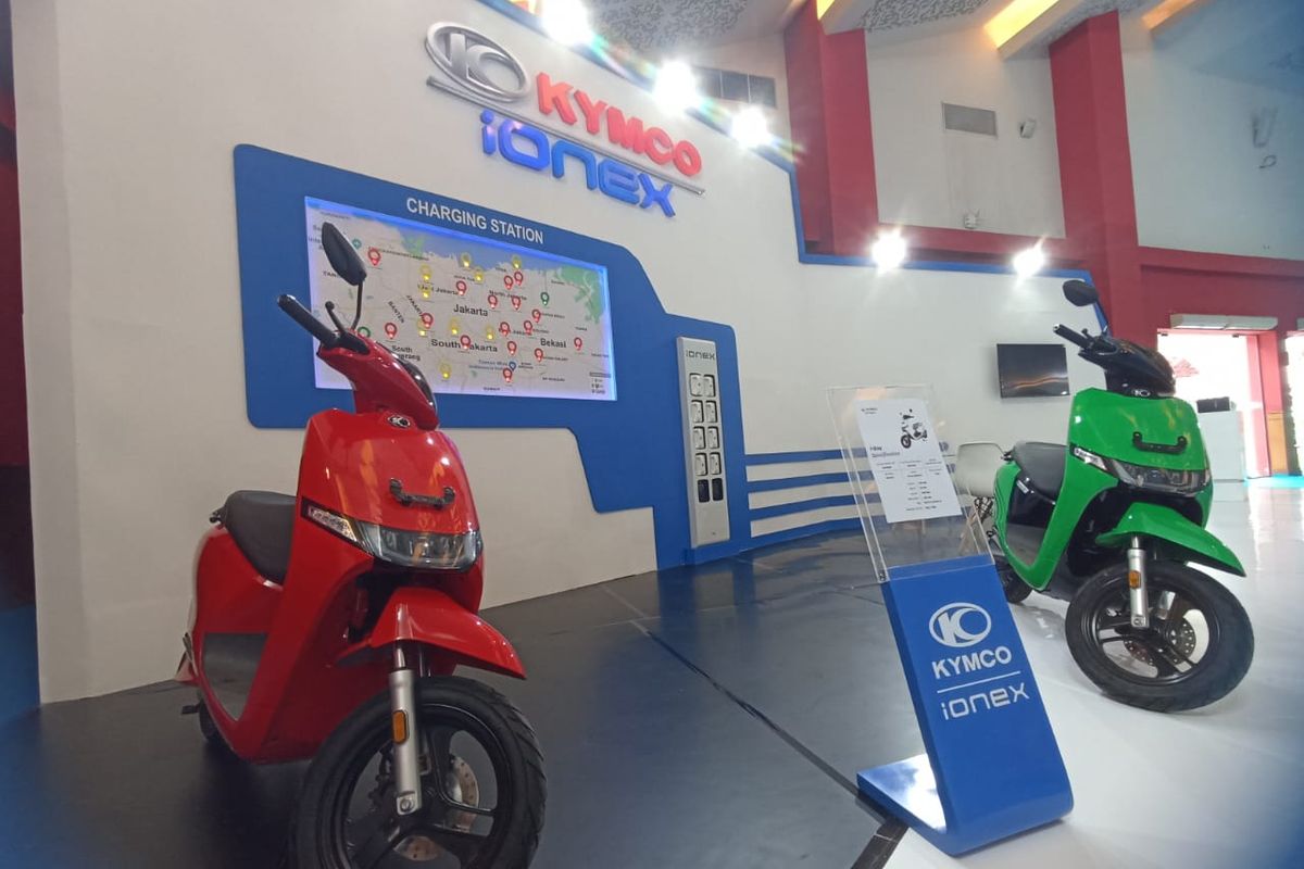 Kymco Tampilkan Motor Listrik di PEVS 2024