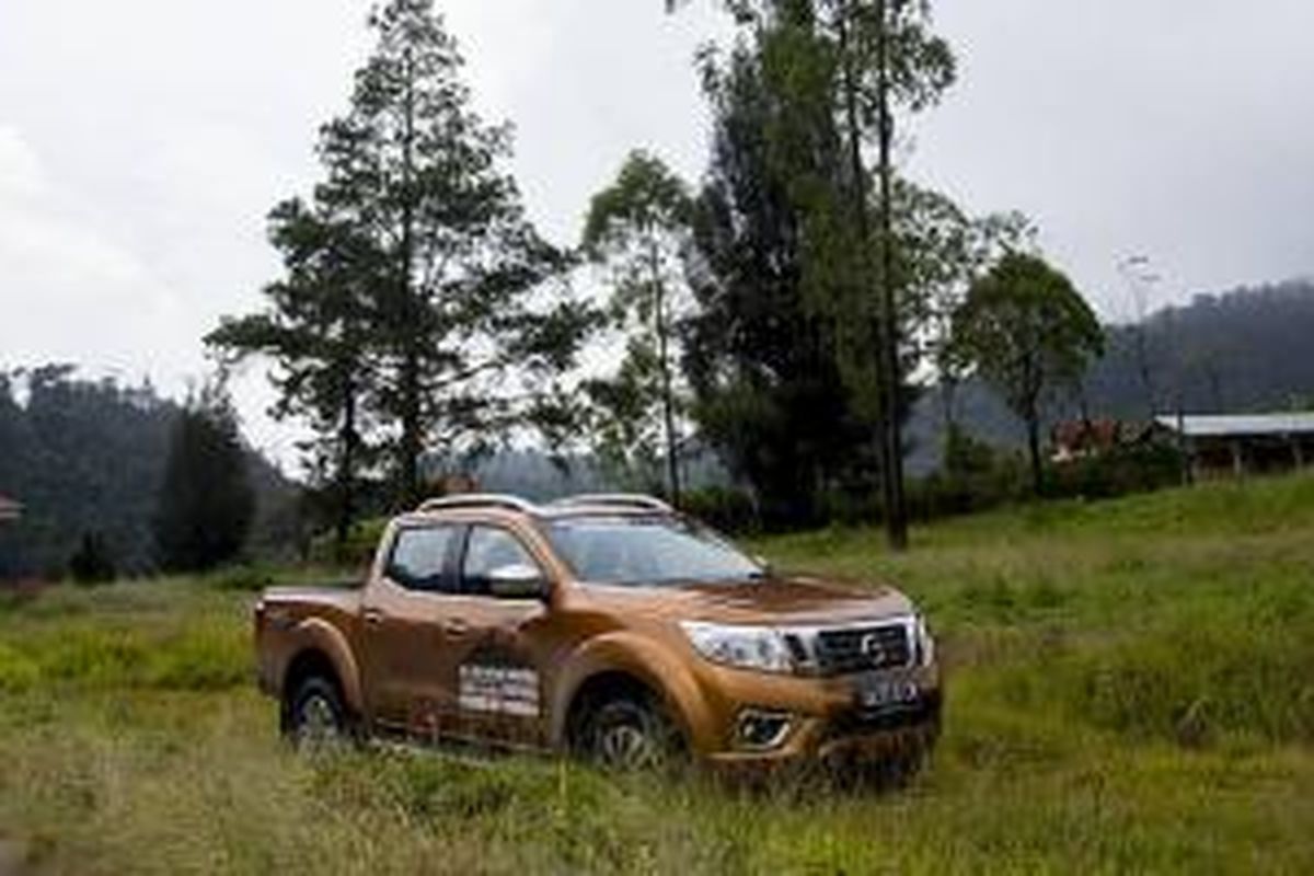 All-New Nissan Navara di Gunung Sinabung