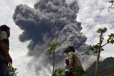 Sepanjang Selasa, Gunung Sinabung Meletus 30 Kali