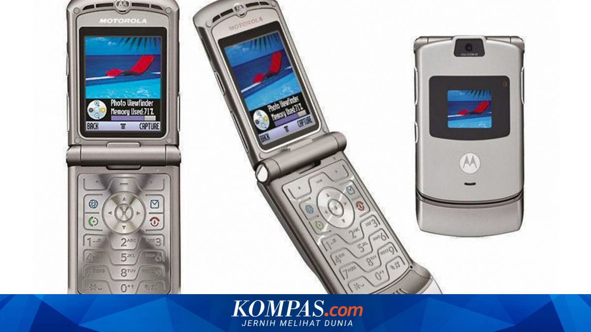 Ponsel Lipat Legendaris Motorola Razr Akan Dirilis Ulang?