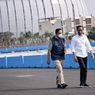 Jokowi Tinjau Sirkuit Formula E, Trek Sudah Selesai 