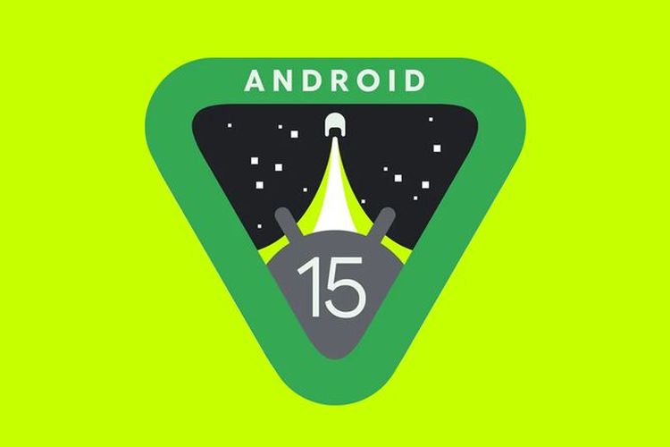 Ilustrasi Android 15.