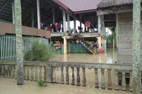 Banjir di Aceh Utara, 10 Sekolah dan Puluhan Hektar Sawah Terendam
