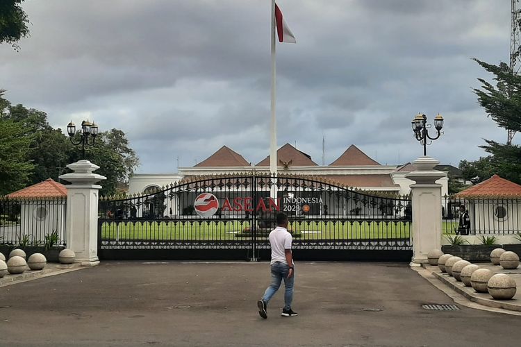 Suasana Istana Kepresiden Gedung Agung Yogyakarta, Rabu (28/6/2023).