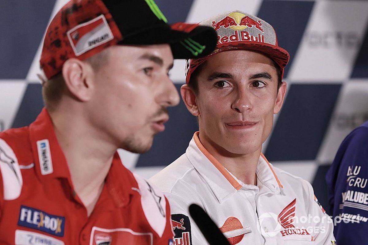 Jorge Lorenzo mengaku berhutang pada Marc Marquez.