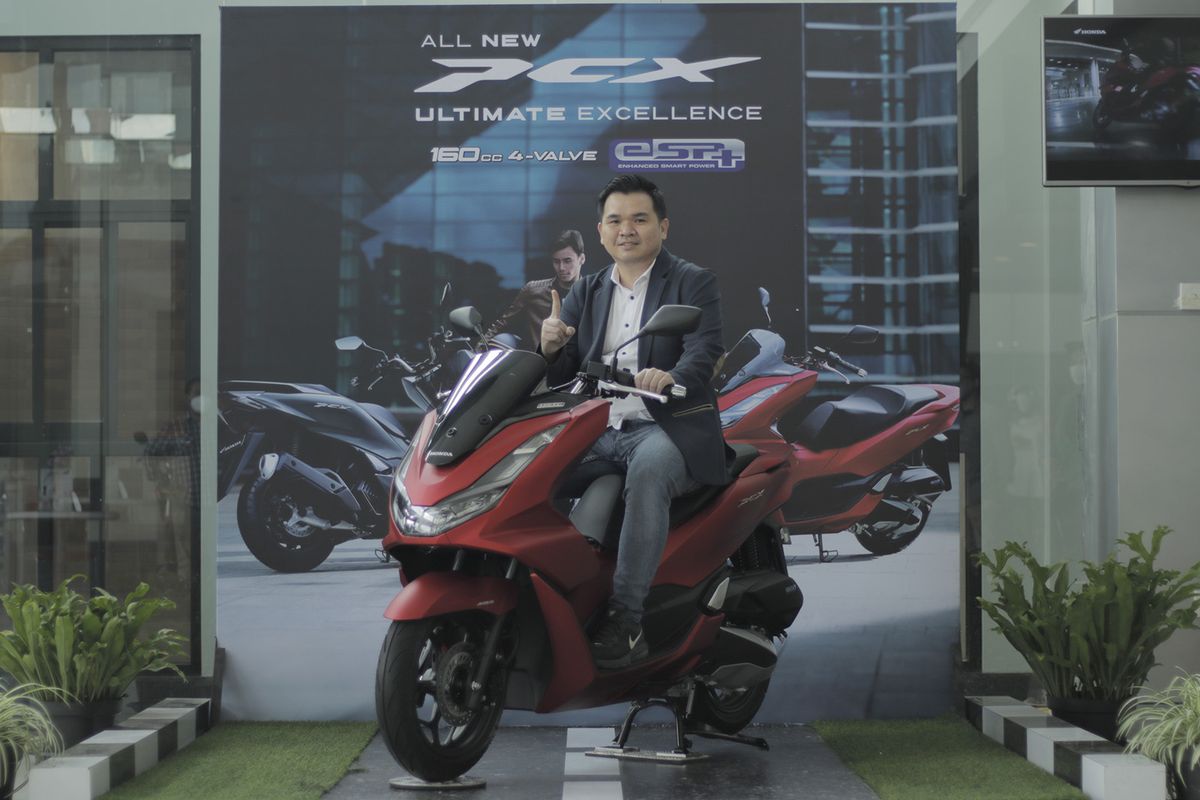 Honda PCX 160 resmi meluncur di Jawa Barat.