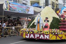 135.000 Wisman Kunjungi Festival Bunga Tomohon