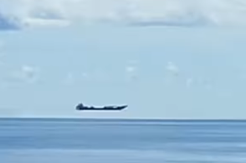 Video Viral Kapal seperti Melayang di Laut, Bagaimana Bisa?