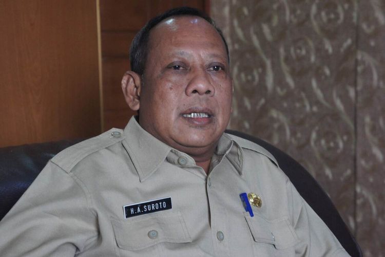 Kepala Dinas Perindustrian dan Perdagangan (Disperindag) Karawang Ahmad Suroto