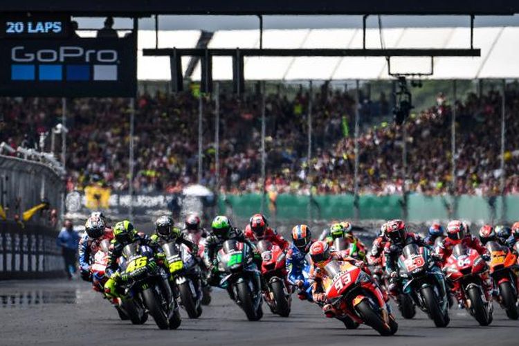 MotoGP Inggris 2019.