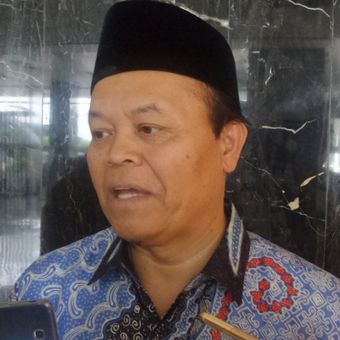Wakil Ketua MPR RI Hidayat Nur Wahid di Kompleks Parlemen, Senayan, Jakarta, Jumat (13/10/2017).