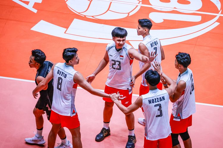 AVC Cup U18: Start Meyakinkan Timnas Voli Putra Meski Kalah dari China