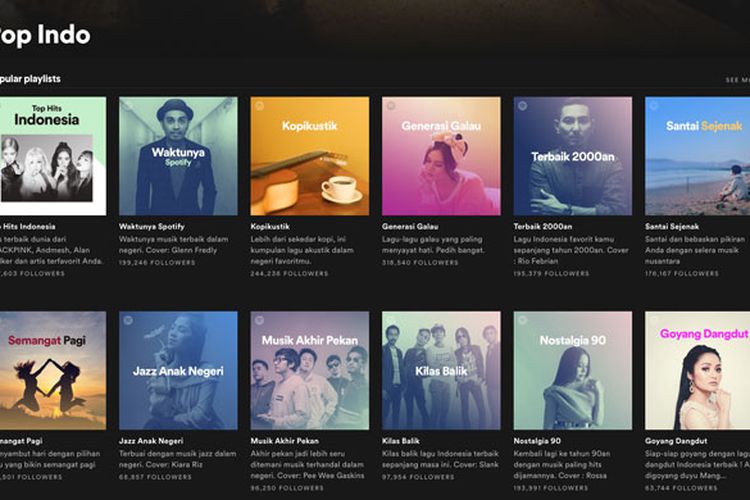 Musik Indonesia Ternyata Digemari Juga Oleh Penikmat Spotify Di Mancanegara