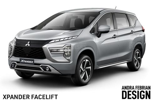 Muncul Gambar Render Xpander Facelift, Pilih Xpander atau Avanza?