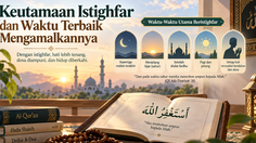 Keutamaan Istighfar dan Waktu Terbaik Mengamalkannya