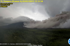 Gunung Semeru Erupsi, Terjadi Awan Panas Guguran Sejauh 6 Kilometer