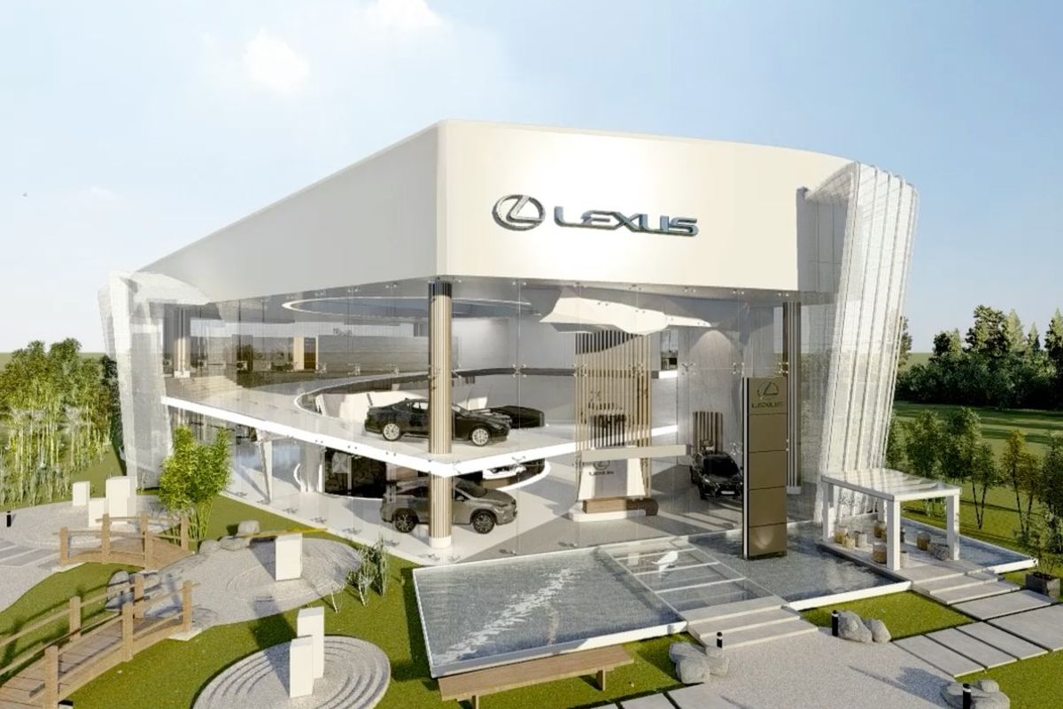 Lexus mengusung tema ?The Art of Origami and The Purity of White Lotus to Enlighten the Way Forward? pada galeri virtual Lexus Experience.