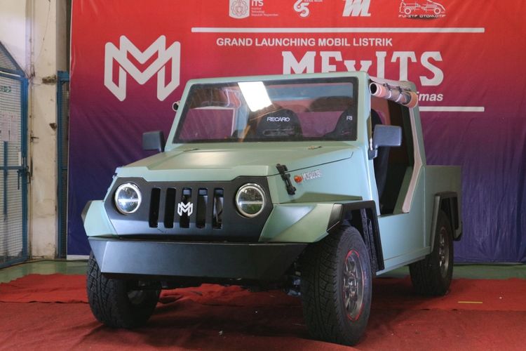 ITS Bikin Mobil Listrik, Daya Jelajahnya sampai 200 Km