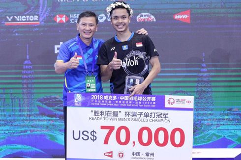 Semifinal Jadi Target Realistis Anthony di BWF World Tour Finals 2018