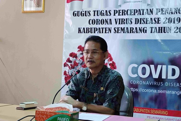 Sekretaris Daerah Kabupaten Semarang Gunawan Wibisono