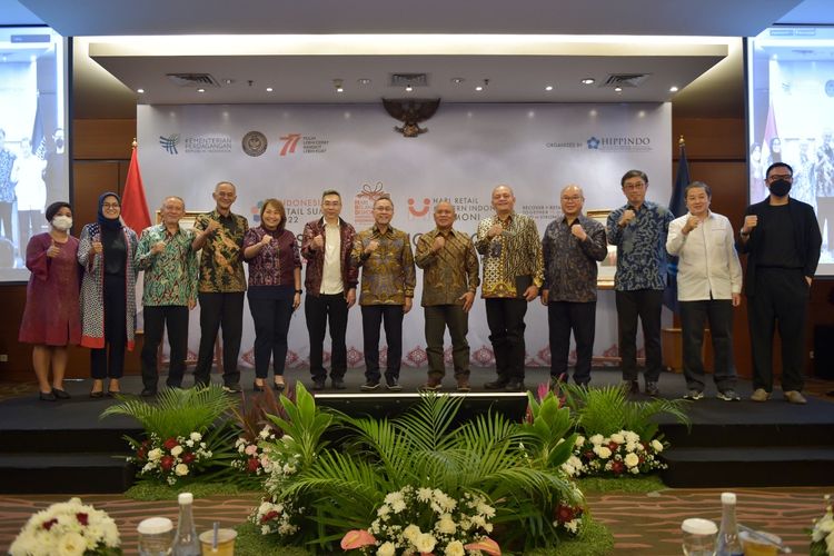 konferensi pers dan sosialisasi Indonesia Retail Summit, Kamis (14/7/2022).