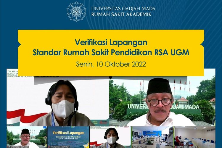 Kegiatan re-akreditasi rumah sakit pendidikan, RSA UGM lulus.