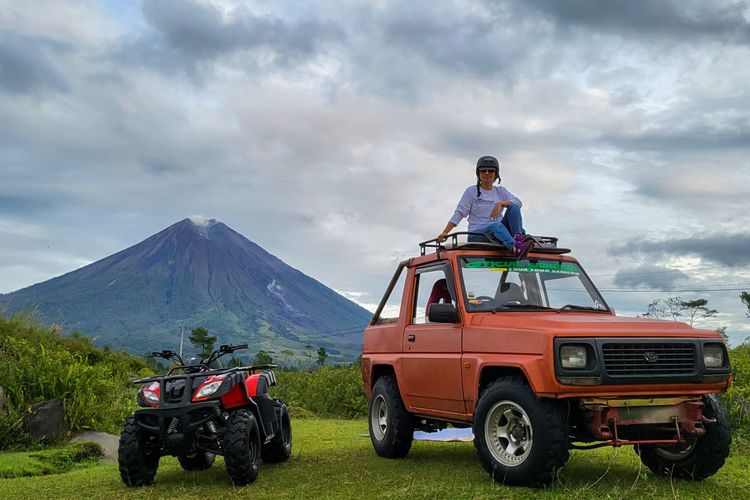 Lava Tour Semeru di Kabupaten Lumajang, Jawa Timur.