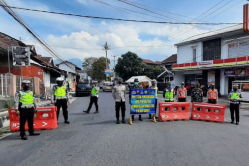 Zona Merah Covid-19, Ini Lokasi Titik Penyekatan Jalan di Kabupaten Garut