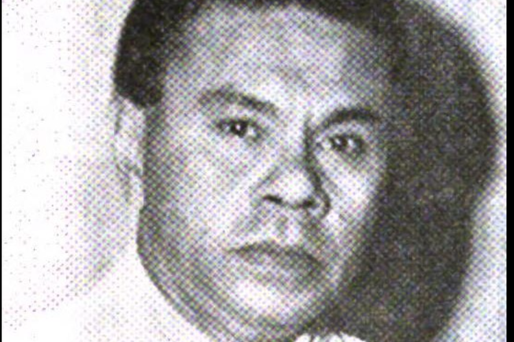 Potret Johannes Latuharhary saat menjabat sebagai Gubernur Maluku Pertama (1950-1955)