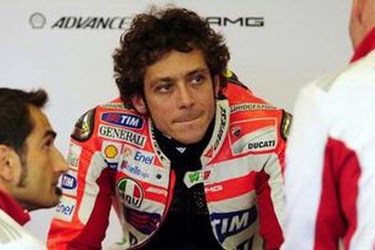 Pebalap Ducati, Valentino Rossi,