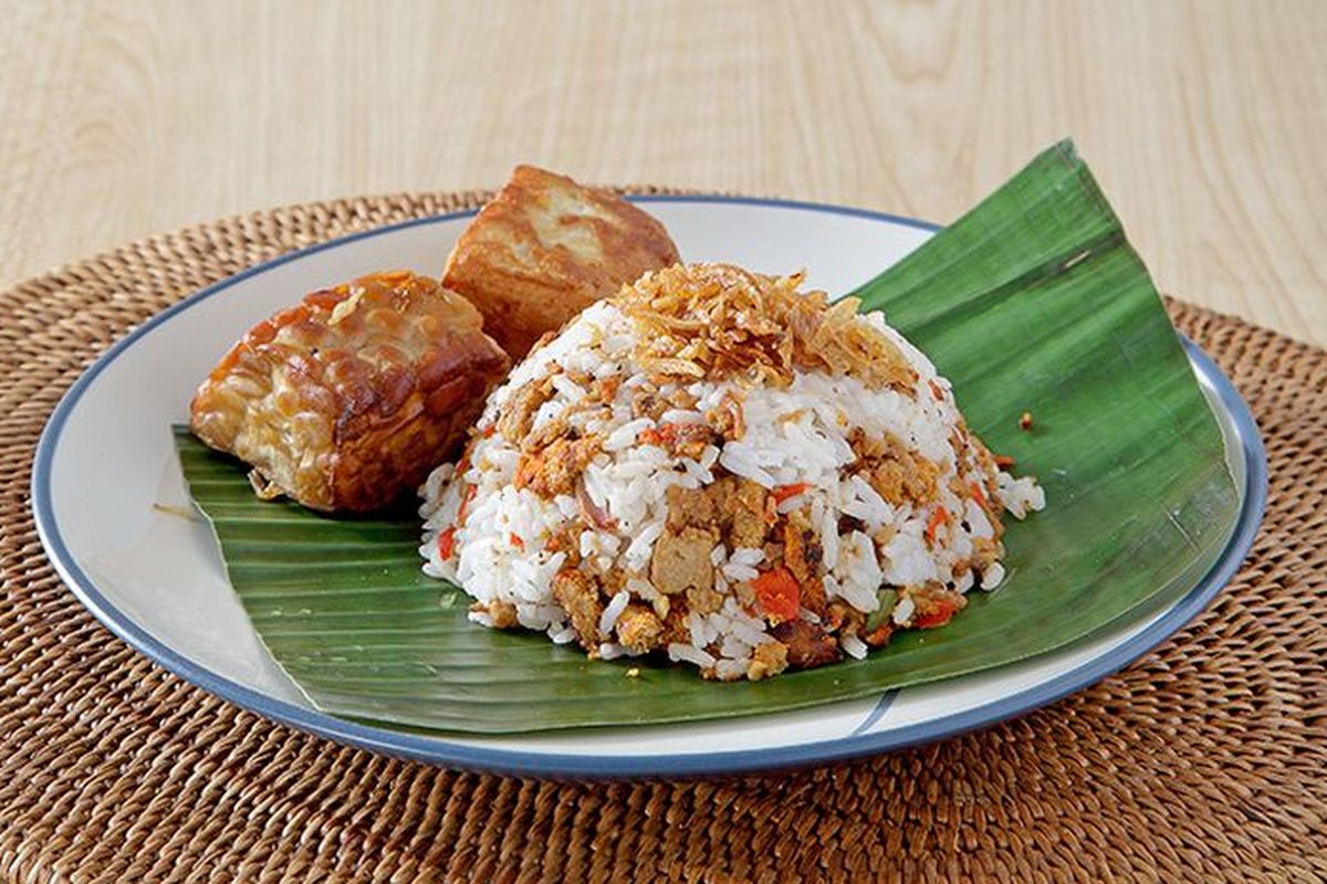 Ilustrasi nasi tutug oncom.